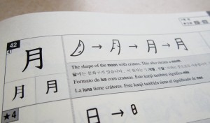 Japanese study books: Kanji