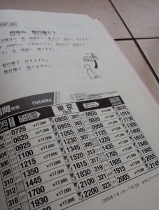 Japanese study books: Reading